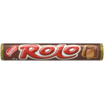 ROLO, smooth chocolate and caramel pieces, 52 grams.
